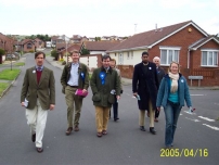 Campaigning in West Dorset for Oliver Letwin in 2005